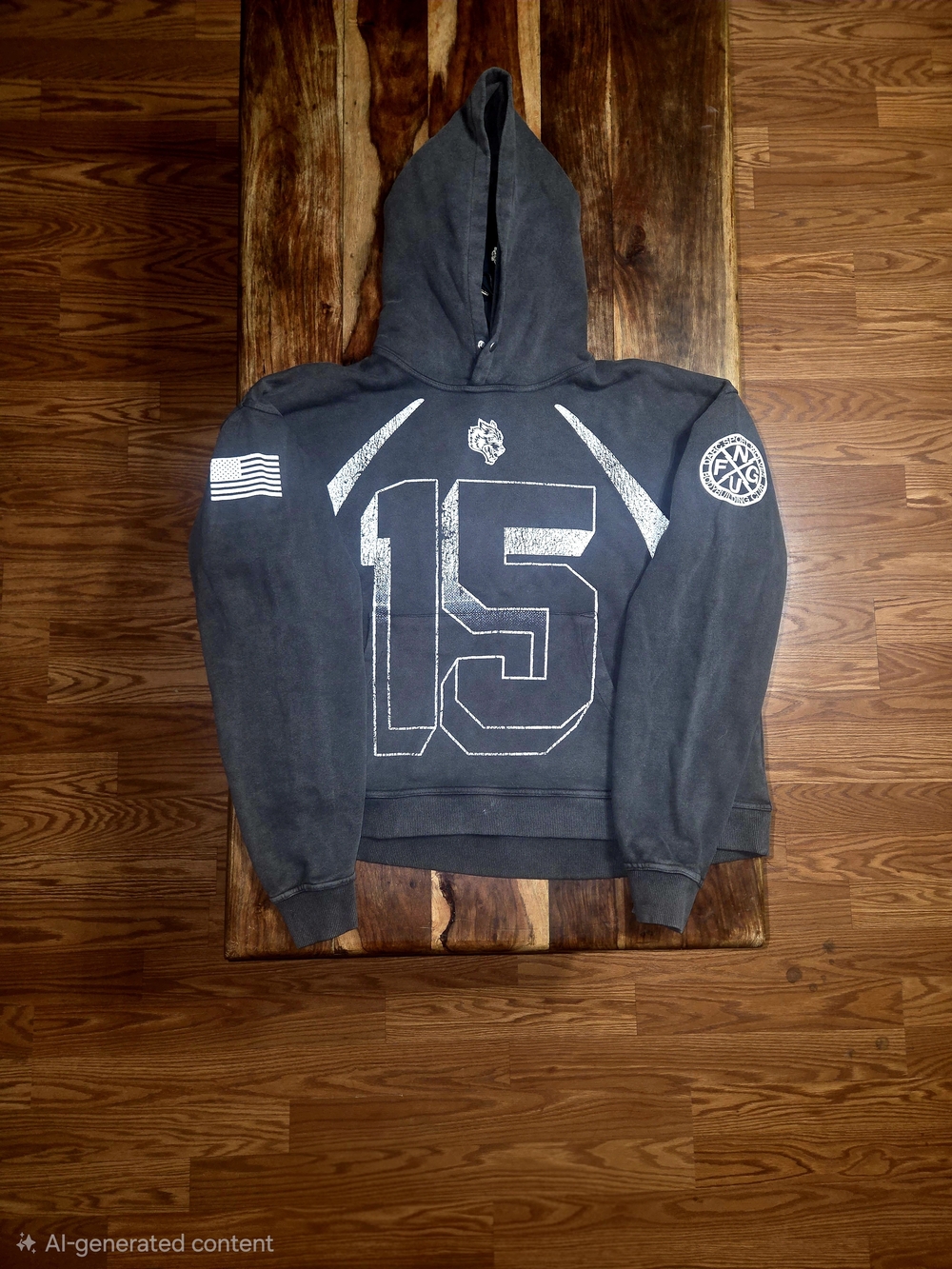 Darc Sport "American Wolf" Men's Pullover Hoodie